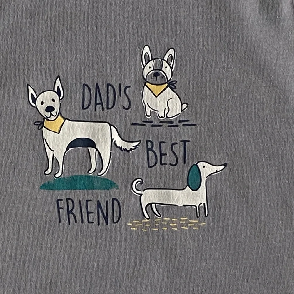Dog One Piece onesie shirt size 3 6 Months Baby Girls Boys Pug Dachshund EUC